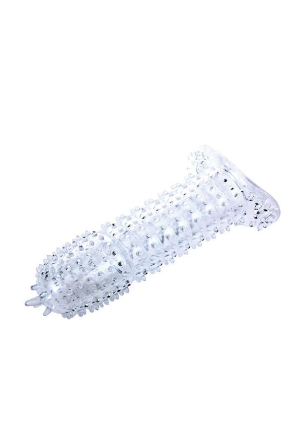 Penishülle mit Transparenten Reizpunkten 14 cm von Baile For Him kaufen | Fesselliebe