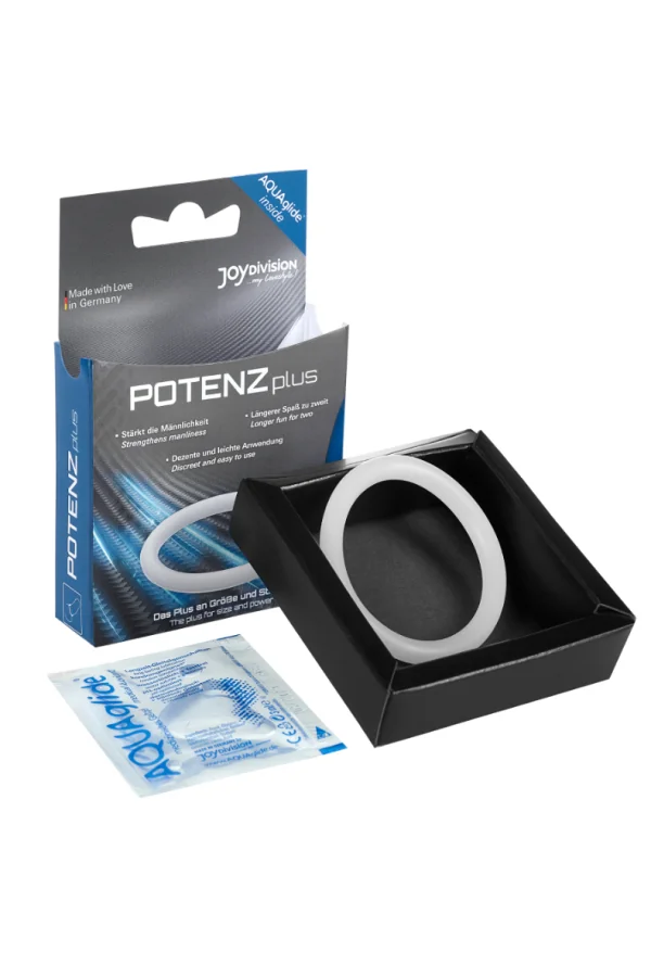 Potenz Plus Ring Mittel weiss von Joydivision kaufen - Fesselliebe