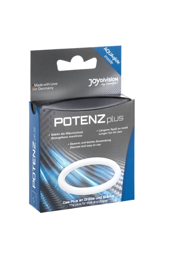 Potenz Plus Ring Mittel weiss von Joydivision kaufen - Fesselliebe