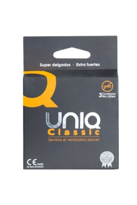 Classic Latexfreie Kondome 3 Stück von Uniq kaufen | Fesselliebe