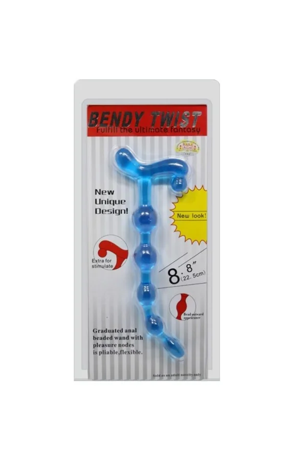 Bendy Twist Blaue Analkugeln von Baile Anal