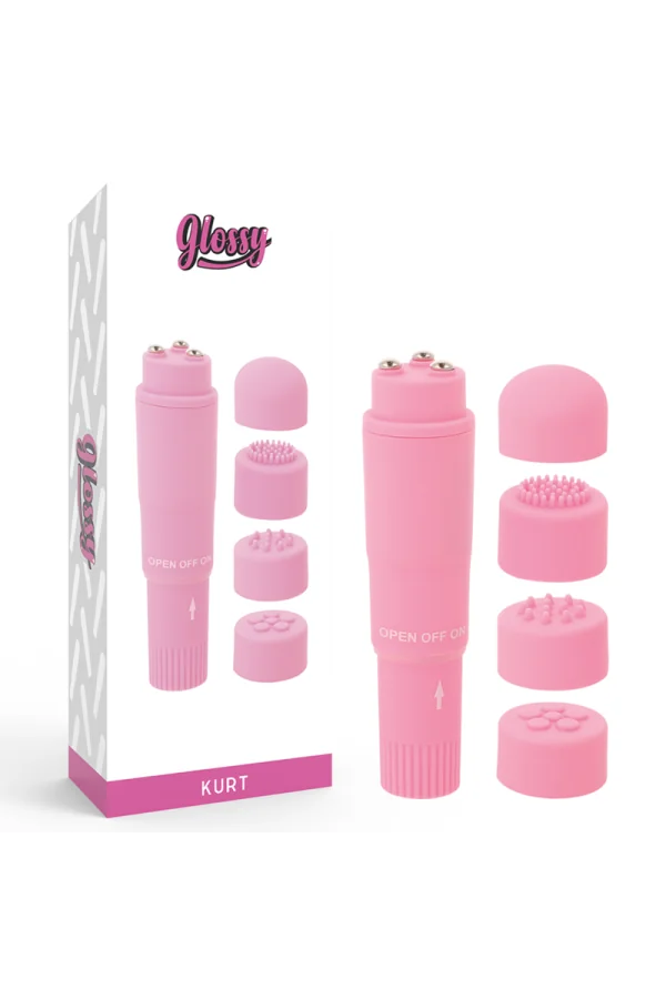 Pocket Kurt Wand Massagegerät Rosa von Glossy kaufen - Fesselliebe