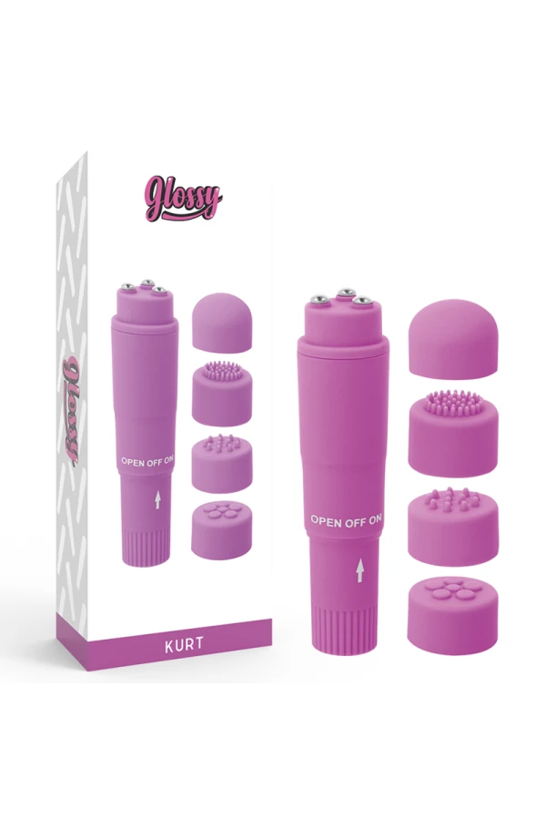 Kurt Pocket Massager Lila von Glossy