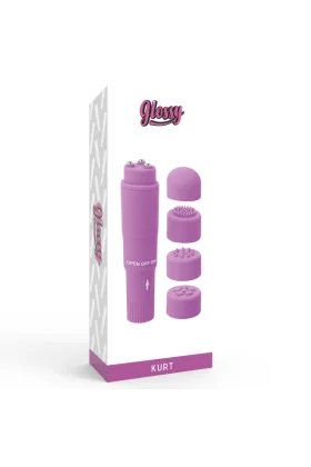 Kurt Pocket Massager Lila von Glossy