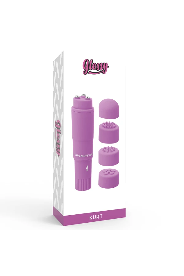 Kurt Pocket Massager Lila von Glossy