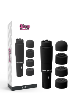 Kurt Taschenmassager Schwarz von Glossy kaufen | Fesselliebe