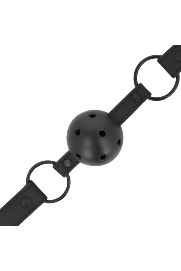 Fetish Ballknebel aus Veganem Leder von Intense Fetish