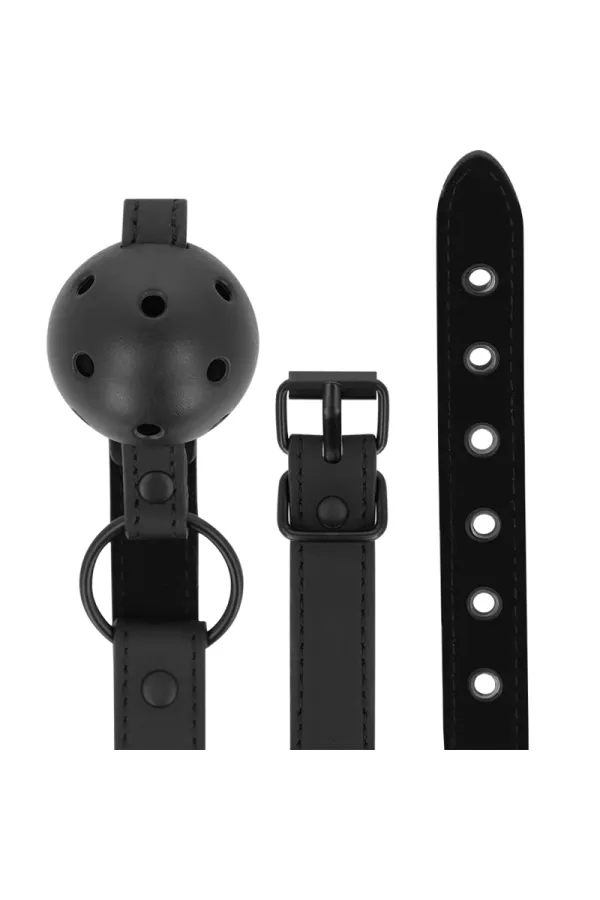 Fetish Ballknebel aus Veganem Leder von Intense Fetish