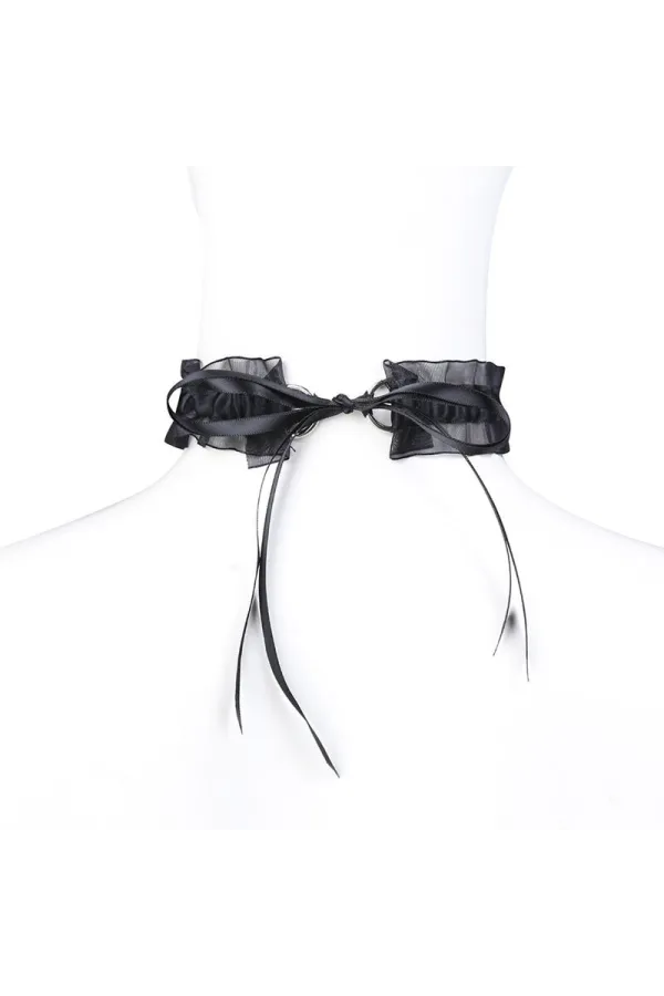 Spitzen-Fetisch-Halsband von Ohmama Fetish kaufen - Fesselliebe