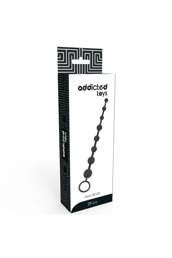 Analperlen 29 cm Schwarz von Addicted Toys