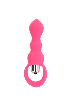 Analstimulator mit Vibration 9 cm Rosa von Ohmama