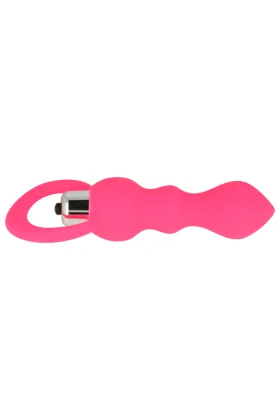 Analstimulator mit Vibration 9 cm Rosa von Ohmama