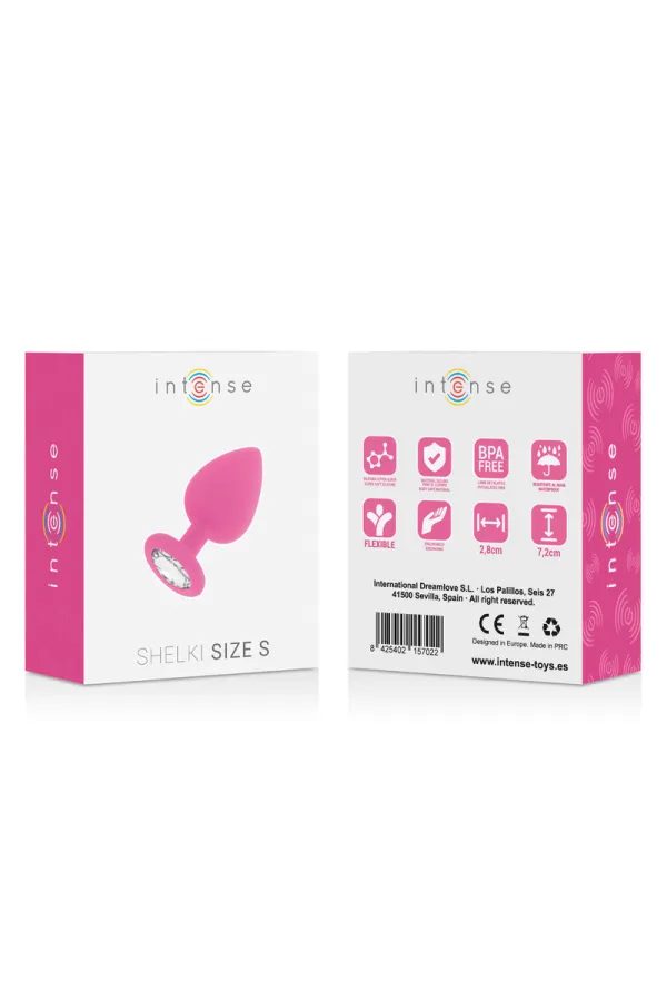 Shelkis Plug Anal Hot Pink von Intense Anal Toys kaufen - Fesselliebe