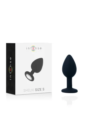 Shelki S Plug Anal Schwarz von Intense Anal Toys