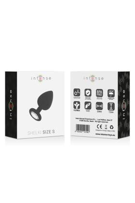 Shelki S Plug Anal Schwarz von Intense Anal Toys kaufen | Fesselliebe