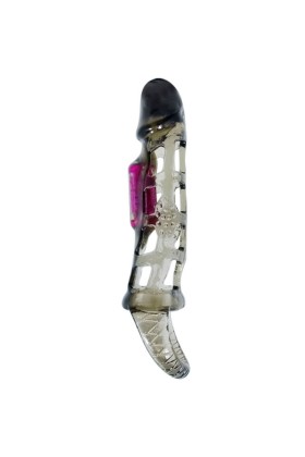 Penisverlngerungshülse mit Vibration und Riemen 13.5 cm von Baile For Him kaufen | Fesselliebe