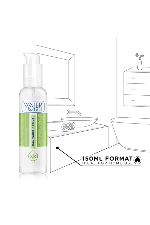 Cannabis-Aroma Gleitmittel 150 ml von Waterfeel kaufen - Fesselliebe