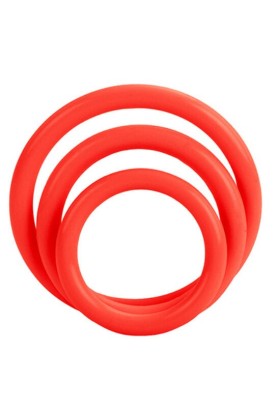 Tri-Rings Set Rot von Calexotics kaufen | Fesselliebe