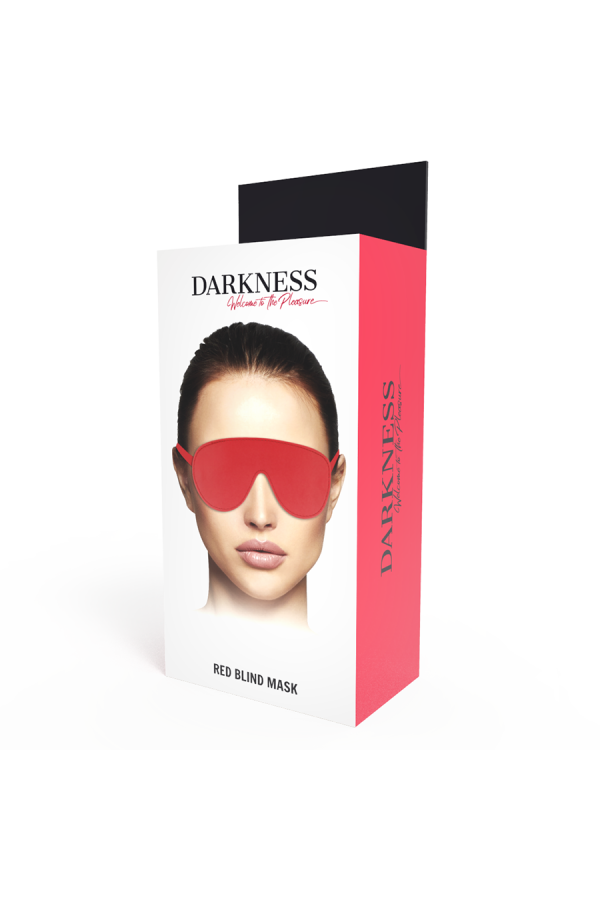 Hochwertige Rote Maske von Darkness Bondage kaufen | Fesselliebe
