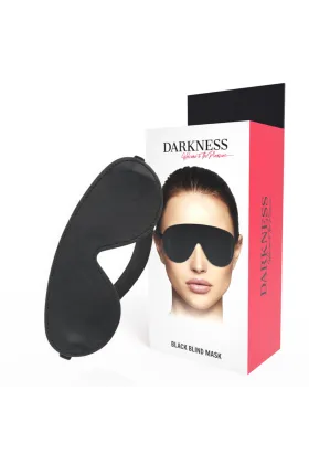 Hochwertige Schwarze Maske von Darkness Bondage