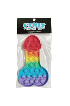 Mehrfarbiges Pop-It-Penis-Anti-Stress-Spielzeug von Kheper Games kaufen | Fesselliebe