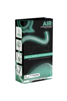 Air Latexfreies Weibliches Kondom 3 Stück von Uniq kaufen | Fesselliebe
