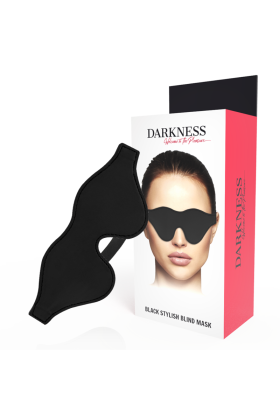 Schwarze Maske von Darkness Bondage kaufen | Fesselliebe