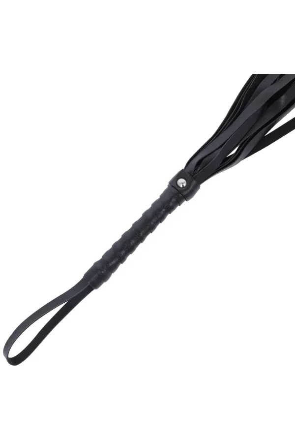 Schwarze Bondage-Peitsche 45 Cm von Darkness kaufen - Fesselliebe