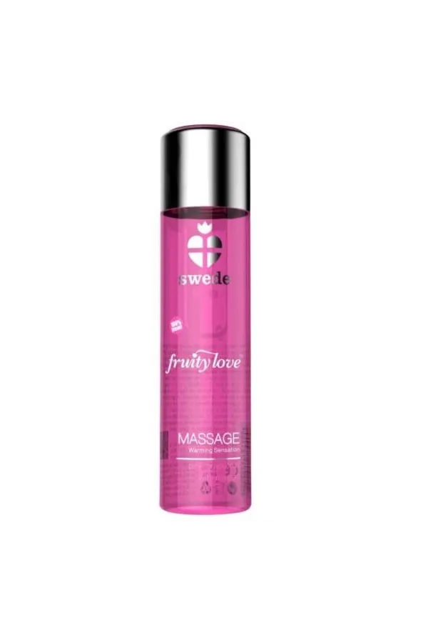 Fruity Love Massageöl mit Wärmendem Effekt, Rosa Grapefruit mit Mango 60 ml von Swede kaufen - Fesselliebe