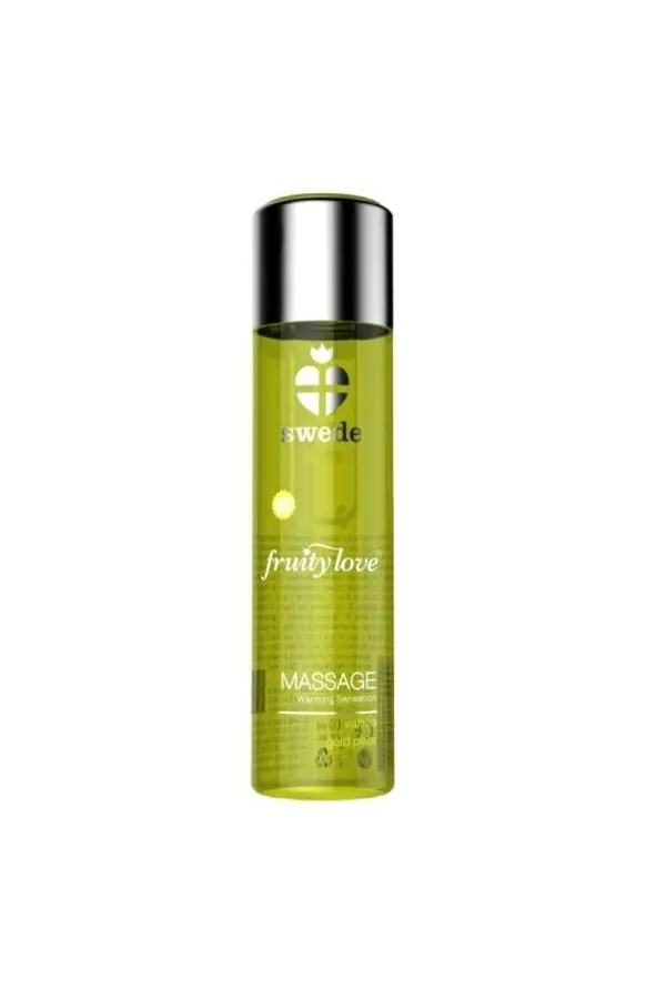 Fruity Love Massageöl mit Wärmendem Effekt, Vanille und Goldbirne 60 ml von Swede kaufen - Fesselliebe