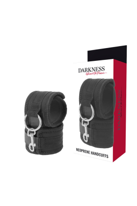 Handschellen aus Neopren von Darkness Bondage kaufen | Fesselliebe