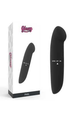 Phil Vibrator Schwarz von Glossy kaufen | Fesselliebe