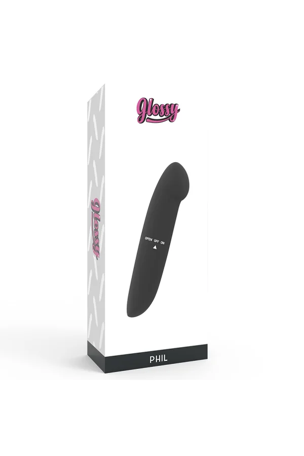 Phil Vibrator Schwarz von Glossy kaufen - Fesselliebe