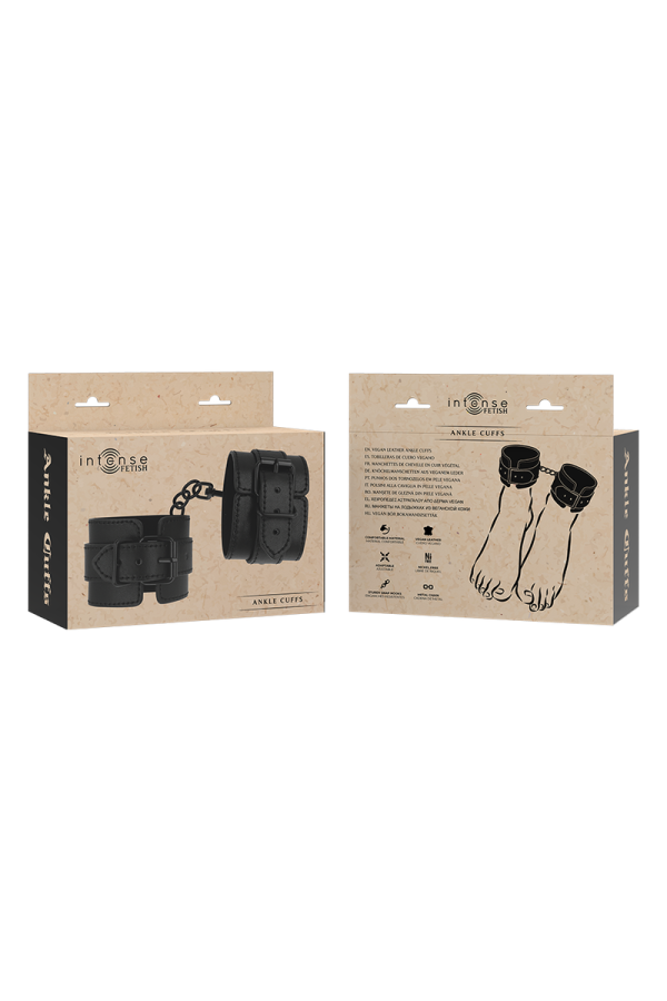 Fetish Knöchelstze aus Veganem Leder von Intense Fetish kaufen | Fesselliebe