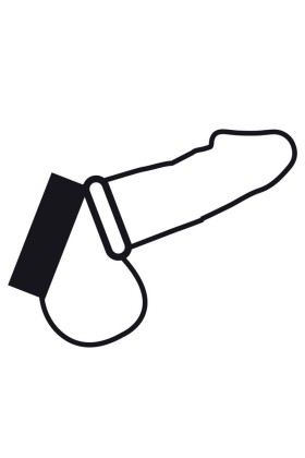 Metallring für Penis und Hoden von Darkness Bondage kaufen | Fesselliebe