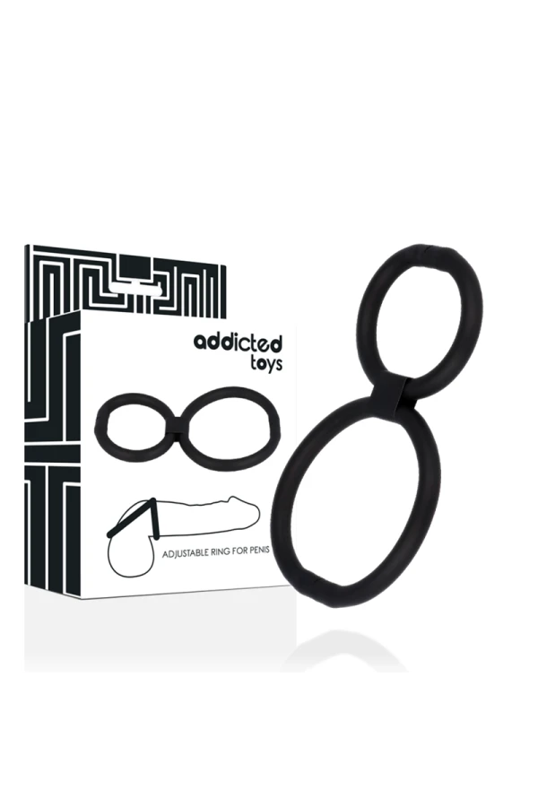 Verstellbare Ringe für Penis von Addicted Toys