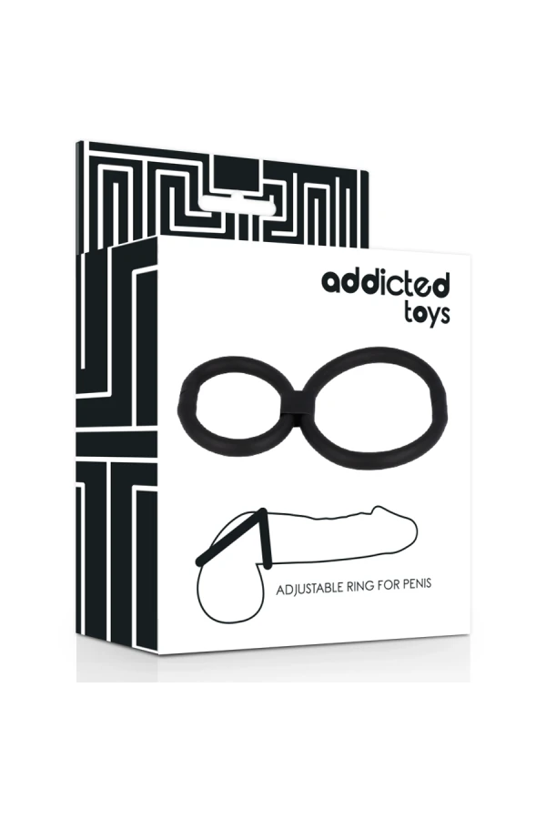 Verstellbare Ringe für Penis von Addicted Toys