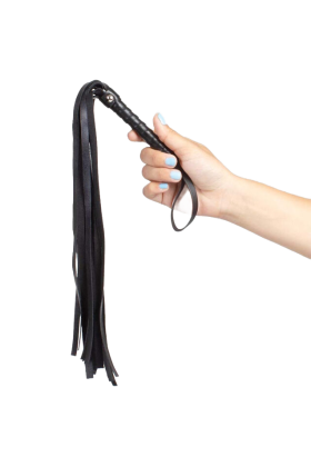 Schwarze Bondage-Peitsche Bdsm-Kollektion von Secretplay 100% Fetish kaufen | Fesselliebe