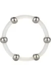 Calex Steel Beaded Silikon Ring Xl von California Exotics kaufen - Fesselliebe