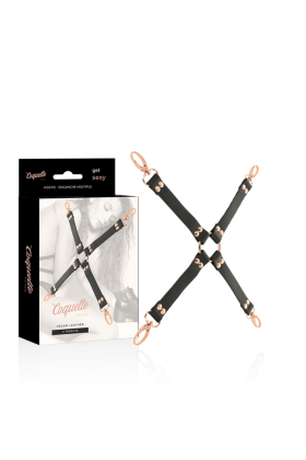 Fantasy Hog Tie Veganes Leder von Coquette Fantasy kaufen | Fesselliebe