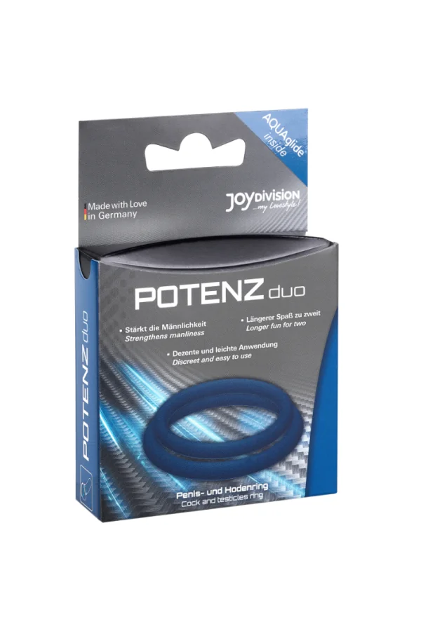 Potenz Duo Ringe Mittel von Joydivision kaufen - Fesselliebe