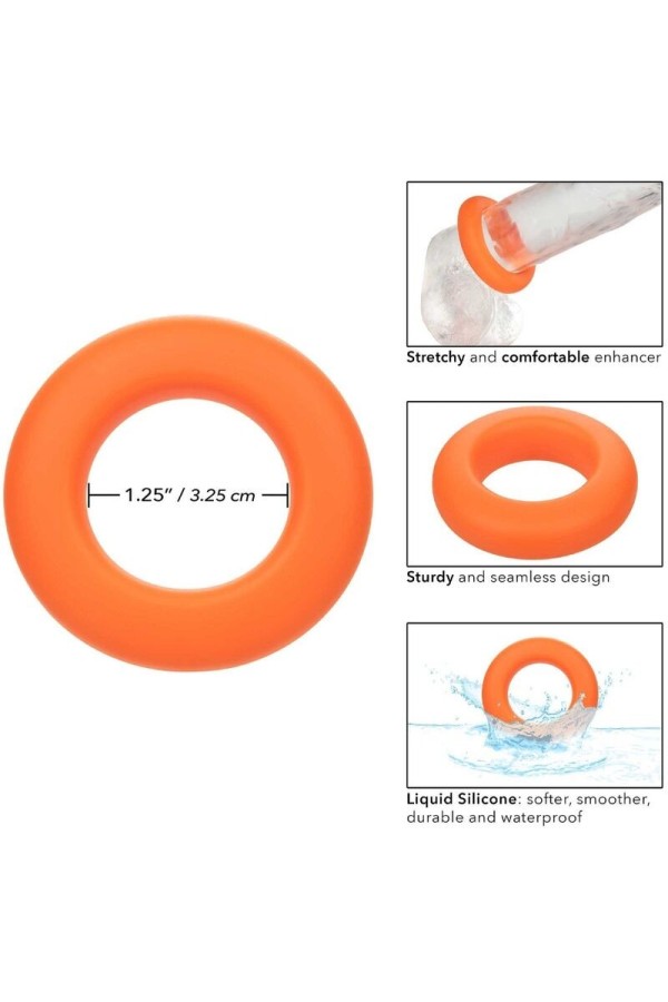 Alpha Prolong Grosser Ring Orange von Calexotics kaufen | Fesselliebe