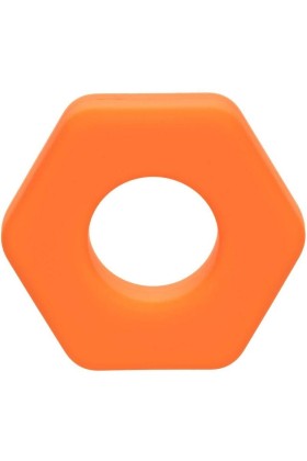 Alpha Prolong Sexagon Ring Orange von Calexotics kaufen | Fesselliebe