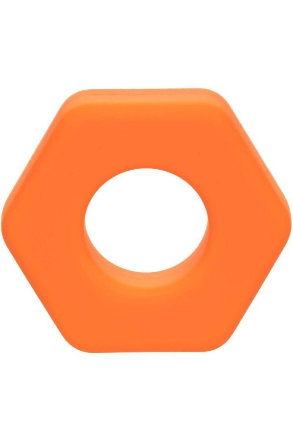 Alpha Prolong Sexagon Ring Orange von Calexotics kaufen | Fesselliebe