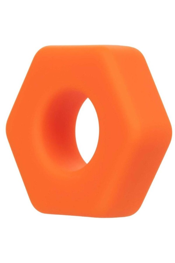 Alpha Prolong Sexagon Ring Orange von Calexotics kaufen | Fesselliebe