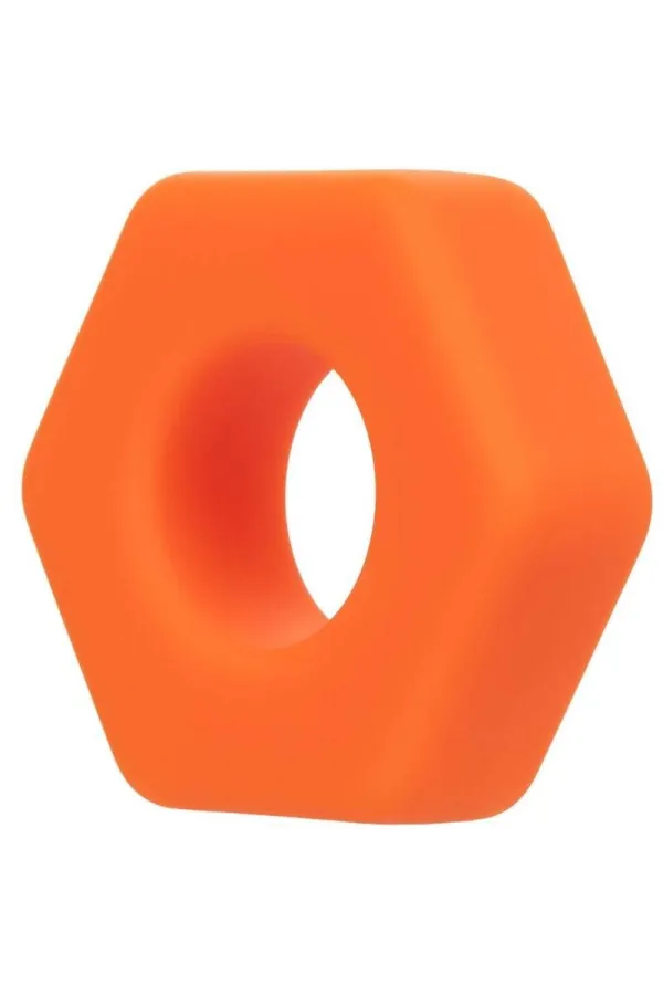 Alpha Prolong Sexagon Ring Orange von Calexotics