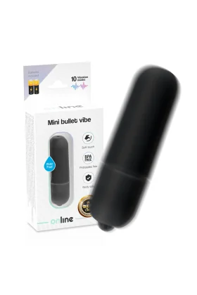 Schwarze Mini-Vibrationskugel von Online