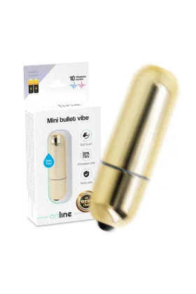 Mini Goldene Vibrationskugel von Online