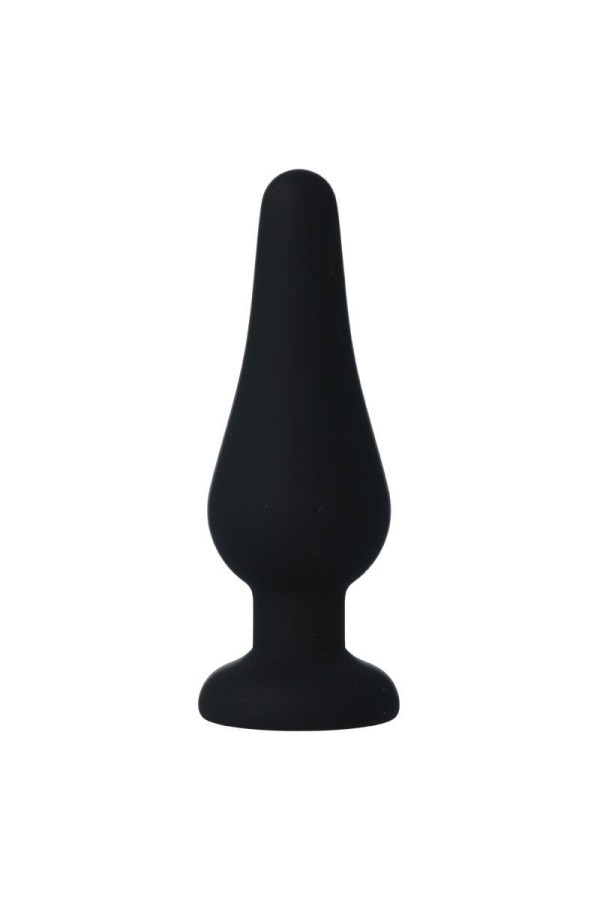 Analplug Pipo M Schwarzes Silikon 11 cm von Intense Anal Toys kaufen | Fesselliebe