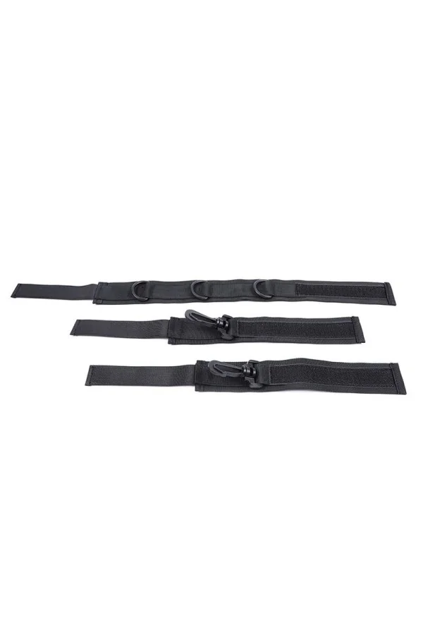 Fetish Nylon Halsband mit Handgelenkhalterung von Ohmama Fetish kaufen - Fesselliebe